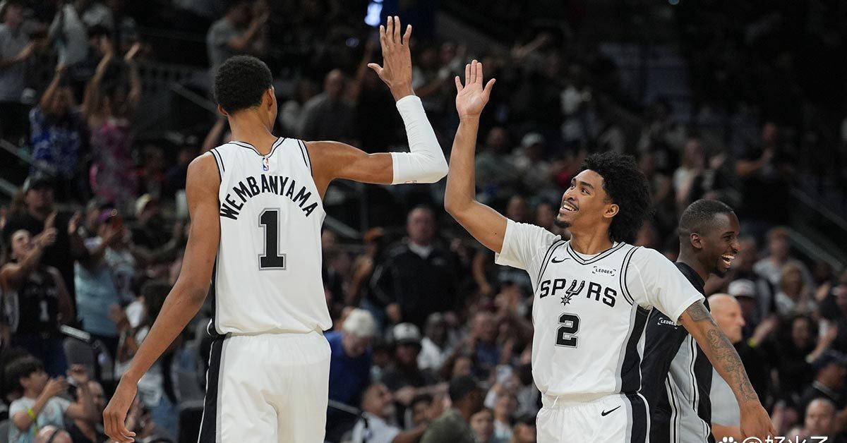 马刺新秀迪伦·哈珀以历史数据惊艳NBA比赛